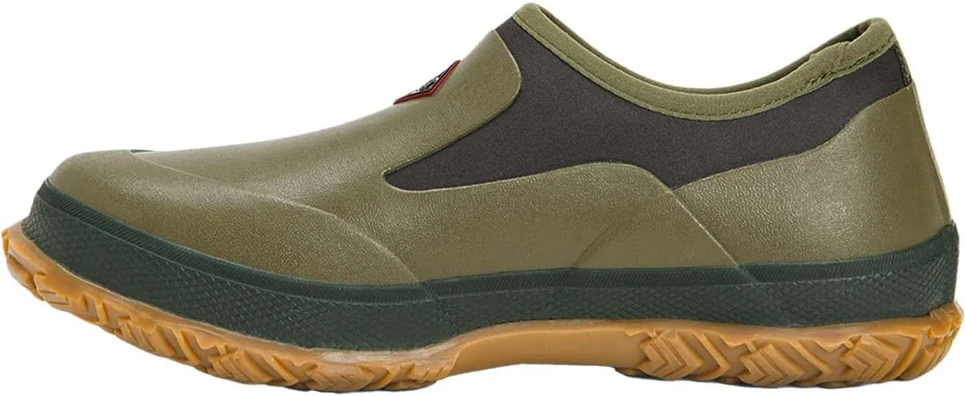 MUCK Men's Waterproof Lightweight Neoprene Topline Rubber Non-Slip Forager Low Ankle Rain Shoes Unisex