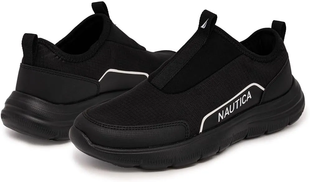 Nautica Women's Slip-On Sneakers - Comfortable Running Shoes, Stylish & Easy to Wear - Perfect for Everyday Wear