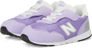 New Balance Kids 515 V1 New-b Hook and Loop Sneaker, Lilac Glo/Violet Crush, 8.5 X-Wide US Unisex Toddler
