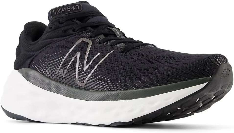 New Balance Men's Fresh Foam X 840f V1 Running Shoe, Blacktop/Black, 16