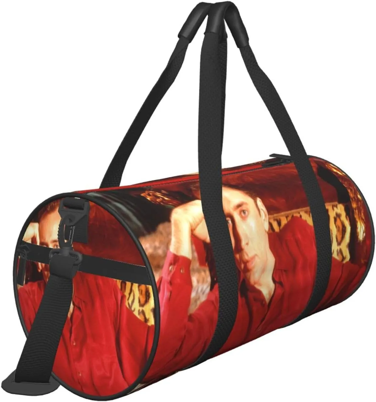 Nic-olas Cage Gym Bag for Women and Men, Gyms Waterproof Dufflebag Lightweight Carryon Gymbag