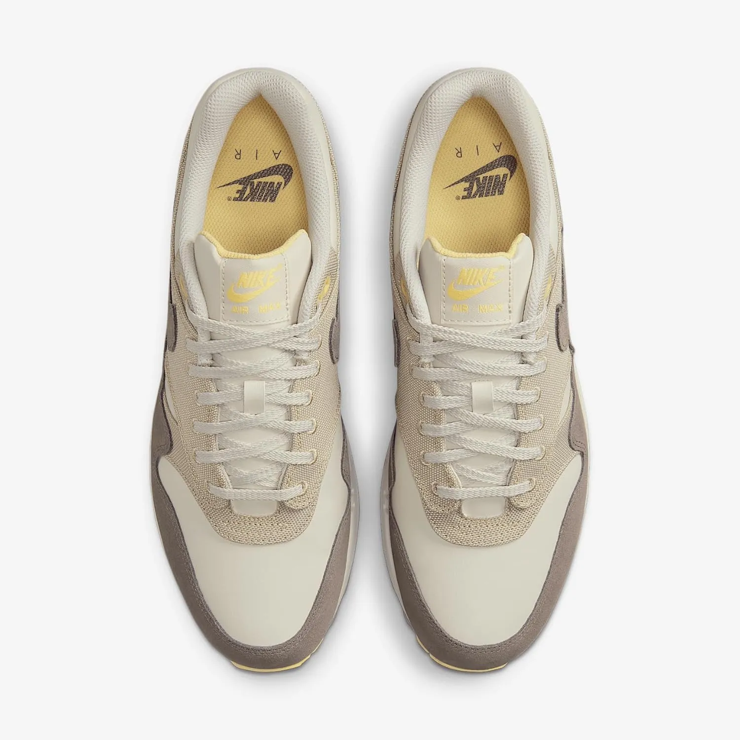 Nike Air Max 1 Premium Men's Shoes (IB6390-001, Light Bone/Chamois/Desert Khaki/Cave Stone)