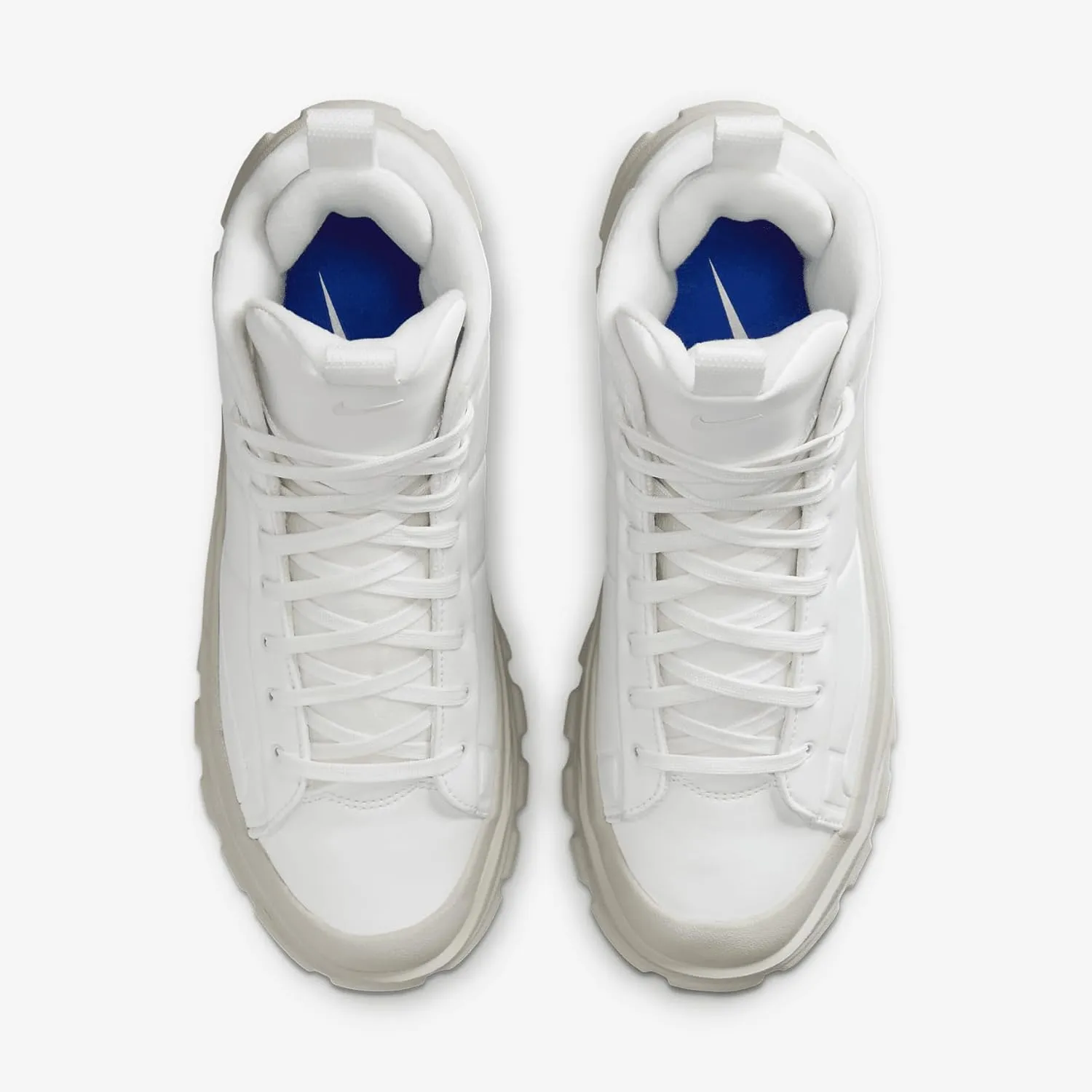 Nike Blazer Roam Mid Women's Winterized Shoes (FQ9065-100, Summit White/Light Bone/University Gold/Phantom)