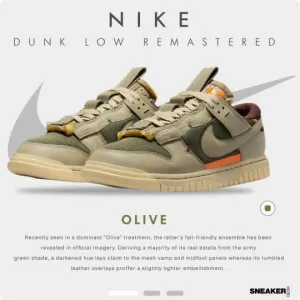 NIKE DUNK LIGHT OLIVE