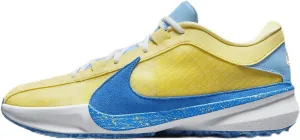 Nike Giannis Freak 5 Men's Basketball Shoes (DX4985-700, Soft Yellow/White/Light Laser Orange) Size 9