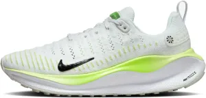 Nike InfinityRN 4 Women's Road Running Shoes (Extra Wide) (FN0880-100, White/Light Lemon Twist/Volt/Black) Size 8.5