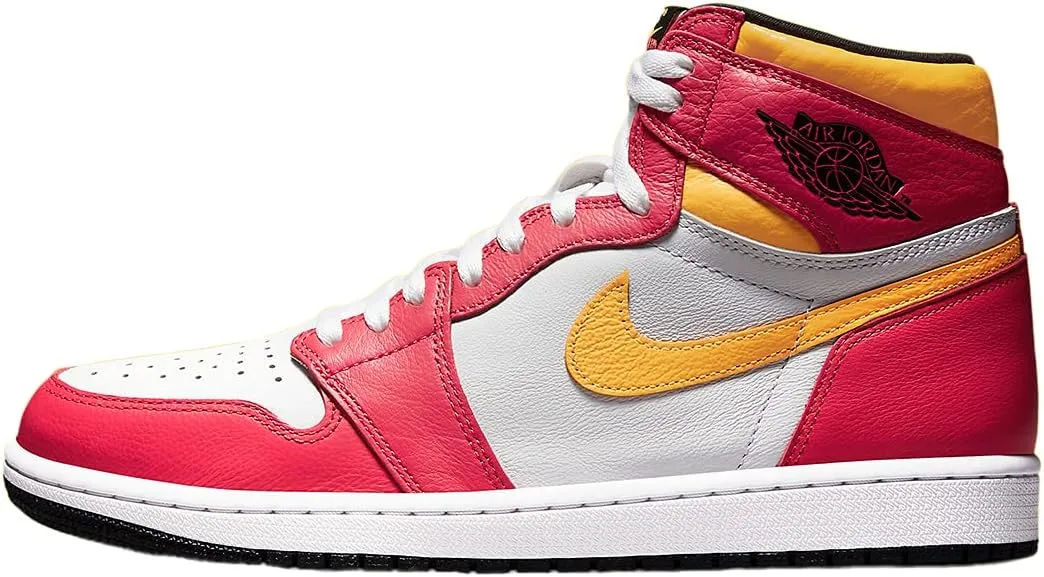 Nike Men's Air Jordan 1 Retro High Orignal Trainers, White Blue, 11