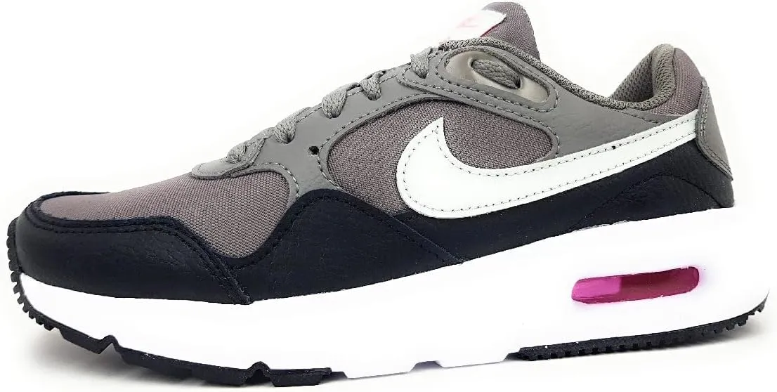 Nike Women's Low-Top Sneakers Walking Shoe, Flat Pewter Light Silver White, 6.5