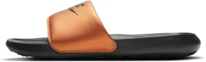 NIKE Women's Slide Gymnastics Shoe, Black MTLC Copper, 9.5