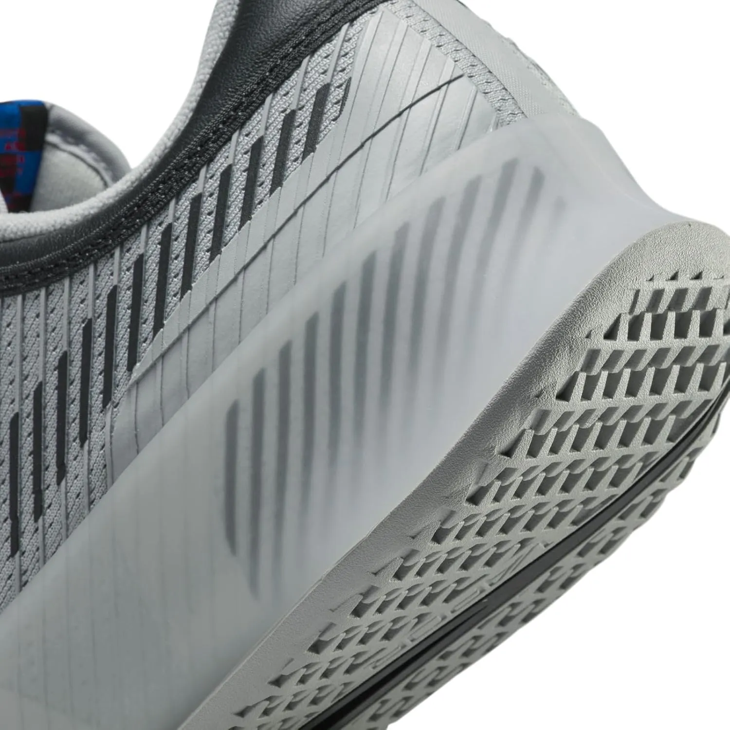 NikeCourt Air Zoom Vapor 11 Attack Men's Shoes (FN2152-001, Light Smoke Grey/White/Signal Blue/Black)