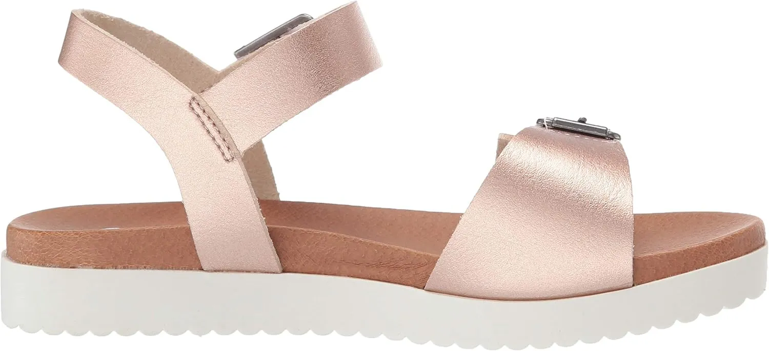 NINA Unisex-Child Hook and Loop Closure Sandal