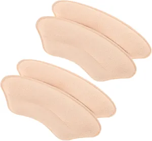 NOLITOY Soft Heel Pads for High Heels Non-Slip Cushioned Inserts Back Support Prevent Blisters Friction