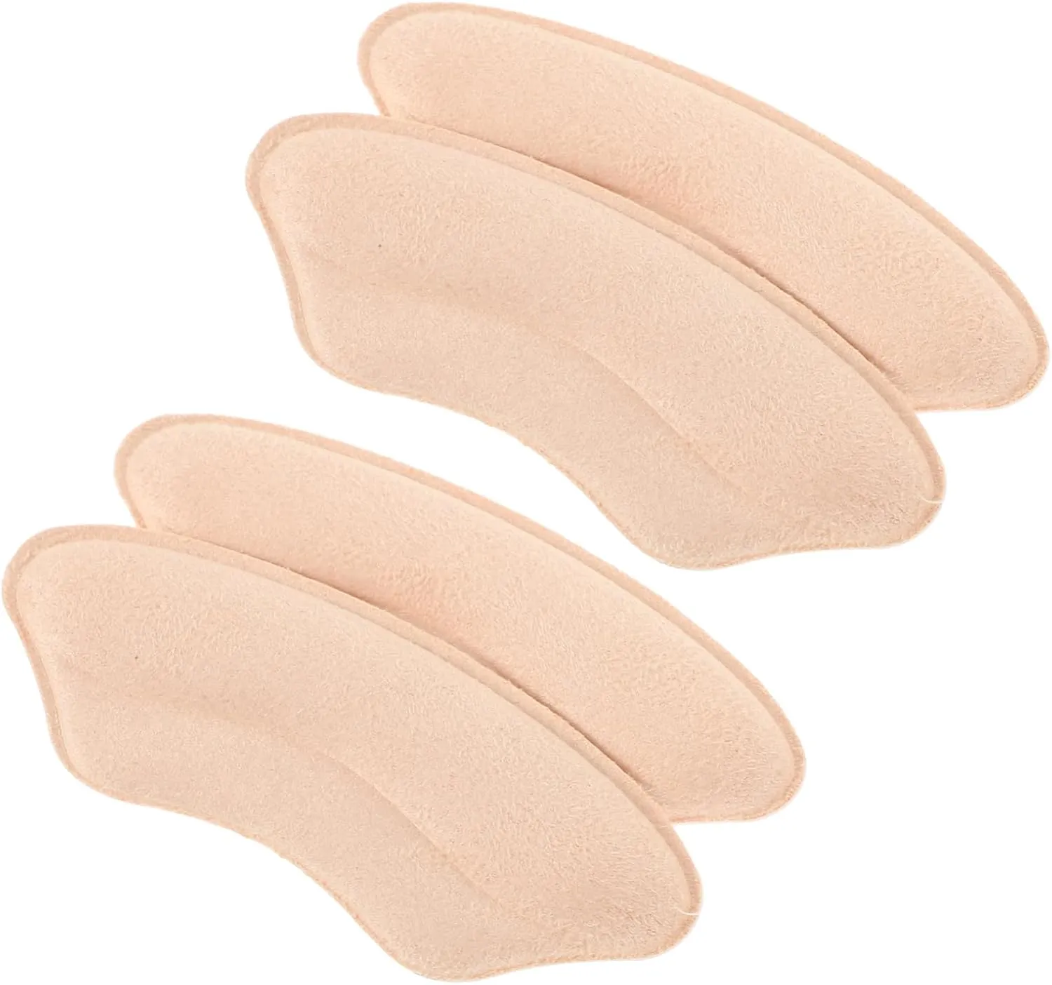 NOLITOY Soft Heel Pads for High Heels Non-Slip Cushioned Inserts Back Support Prevent Blisters Friction