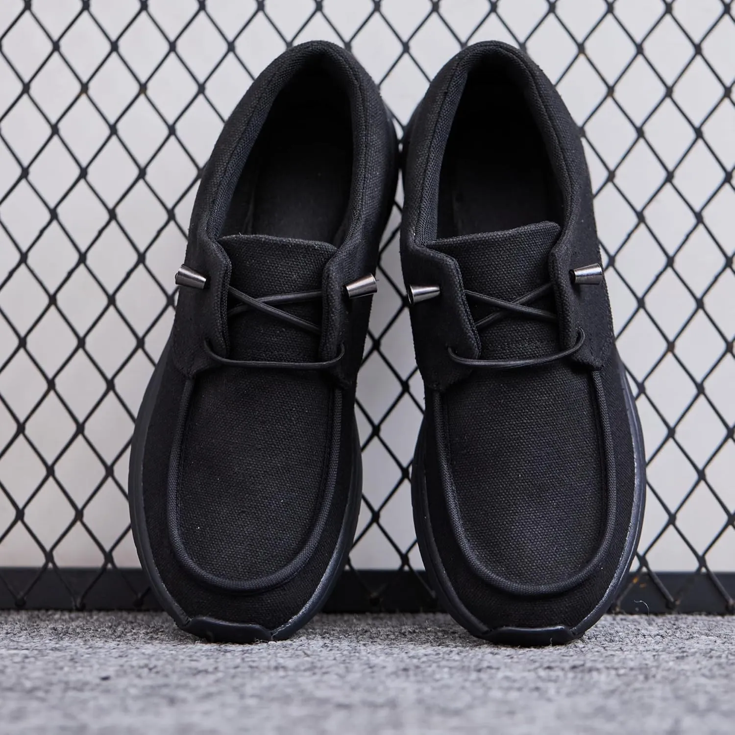 Non Slip Waterproof Work Shoes for Men Women丨Slip-On Lightweight Casual Walking Loafers