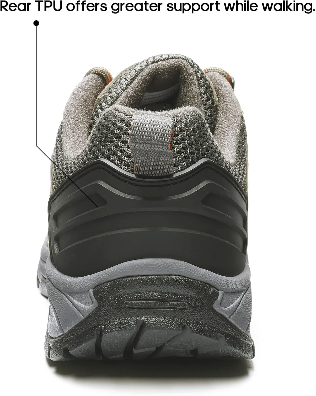 NORTIV 8 Men's Hiking Shoes for Outdoors Lightweight Trailing Trekking Shoe