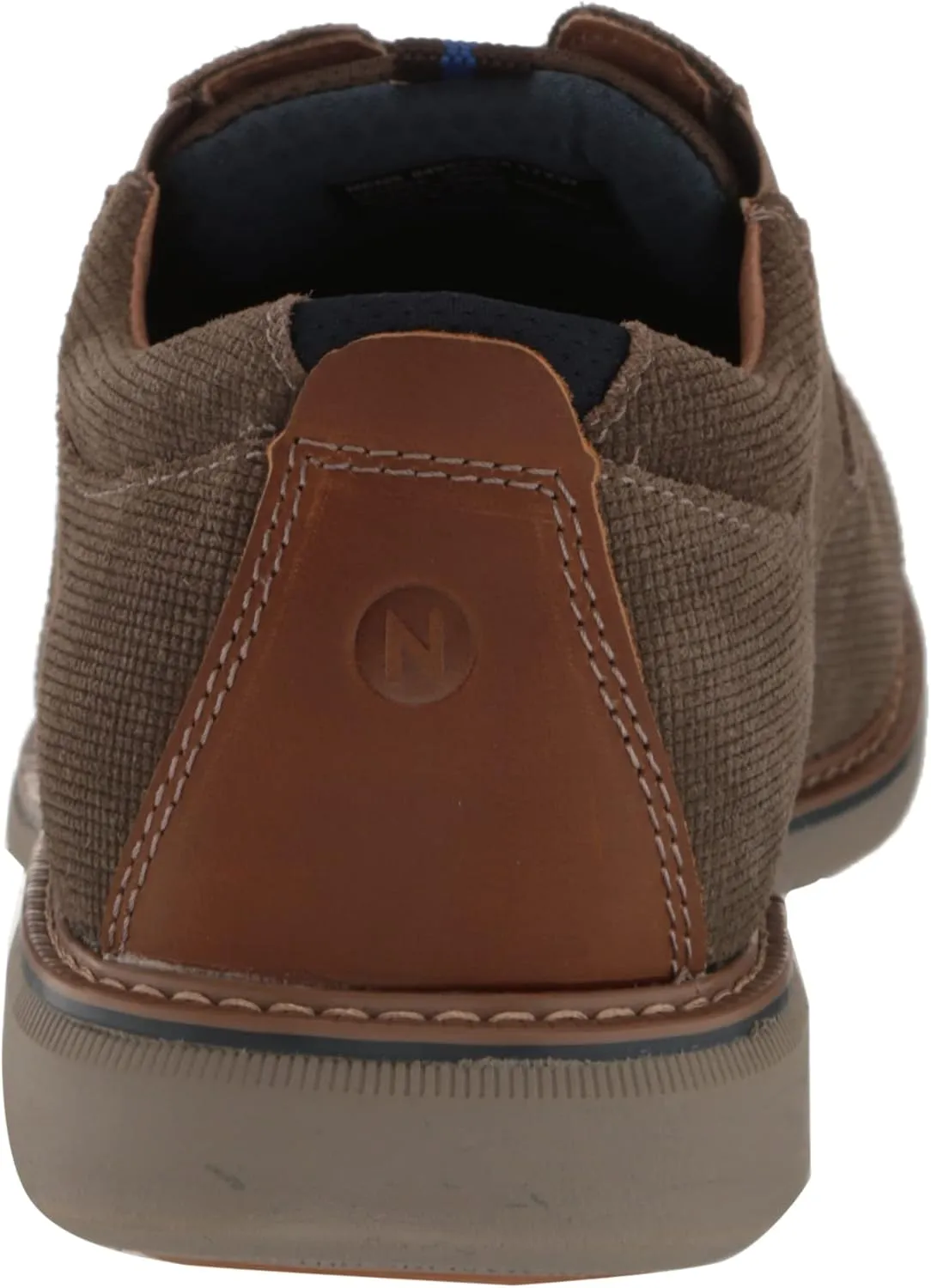 Nunn Bush Men's Otto Plain Toe Oxford Leather Lace Up with Lightweight Sole