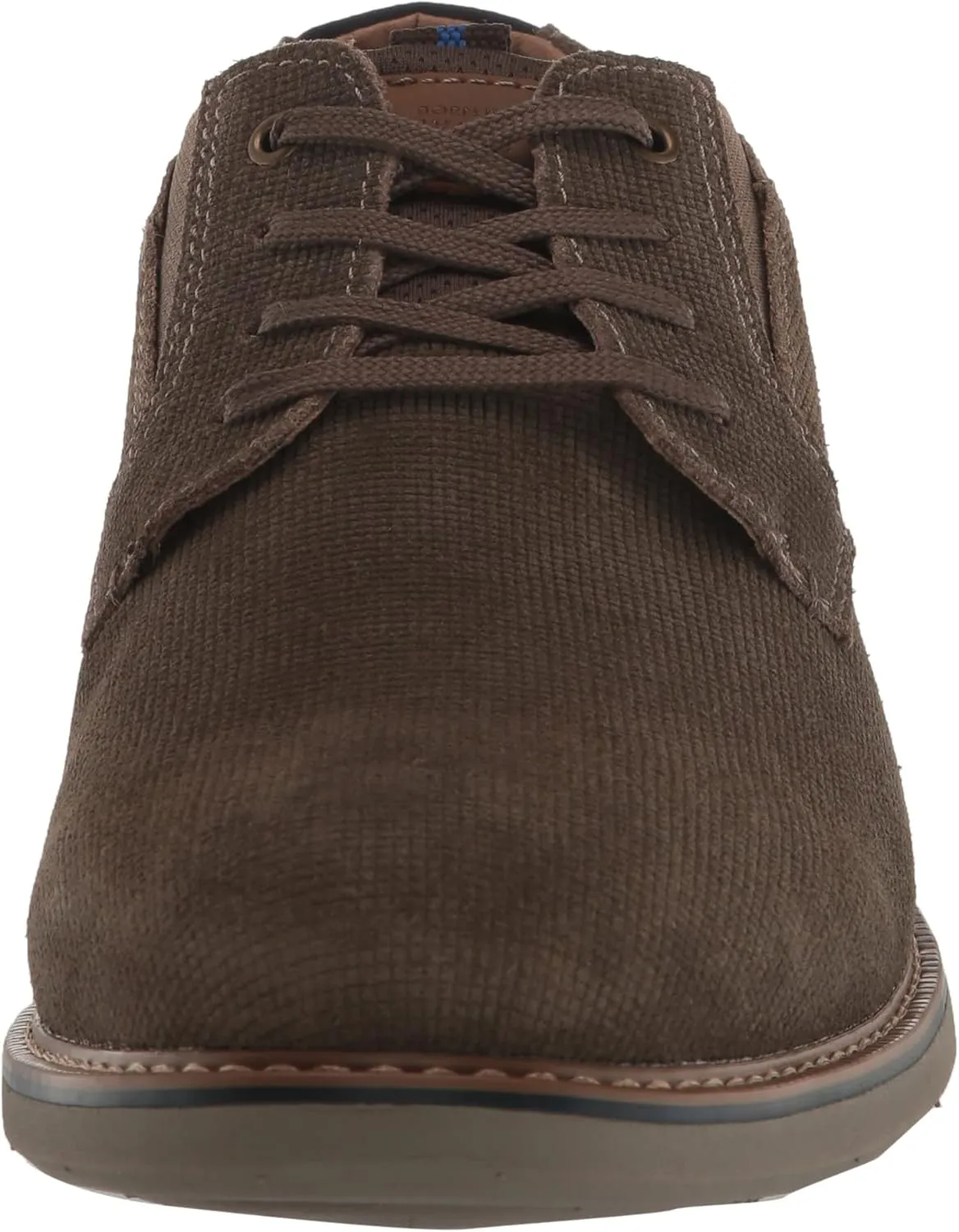 Nunn Bush Men's Otto Plain Toe Oxford Leather Lace Up with Lightweight Sole