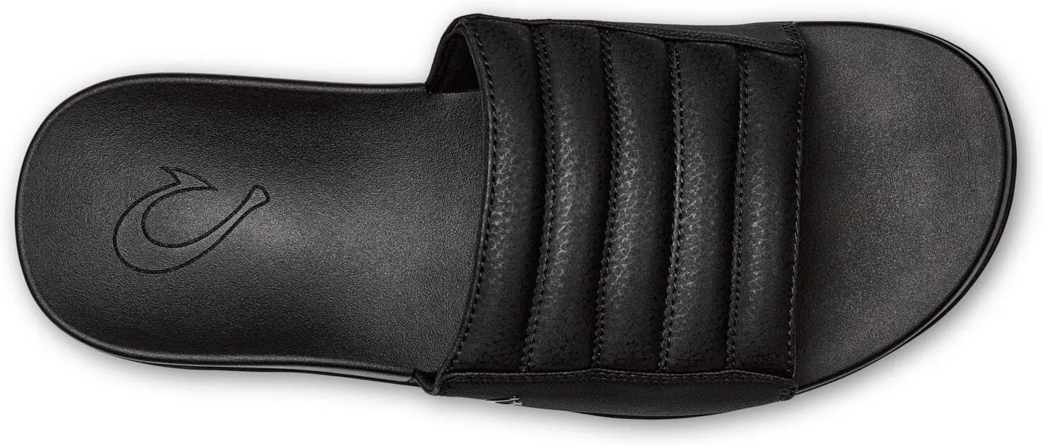OLUKAI Maha 'Olu Men's Slide Sandal, Water-Friendly Shoe, All-Day Wear & Ultra-Soft Comfort Fit