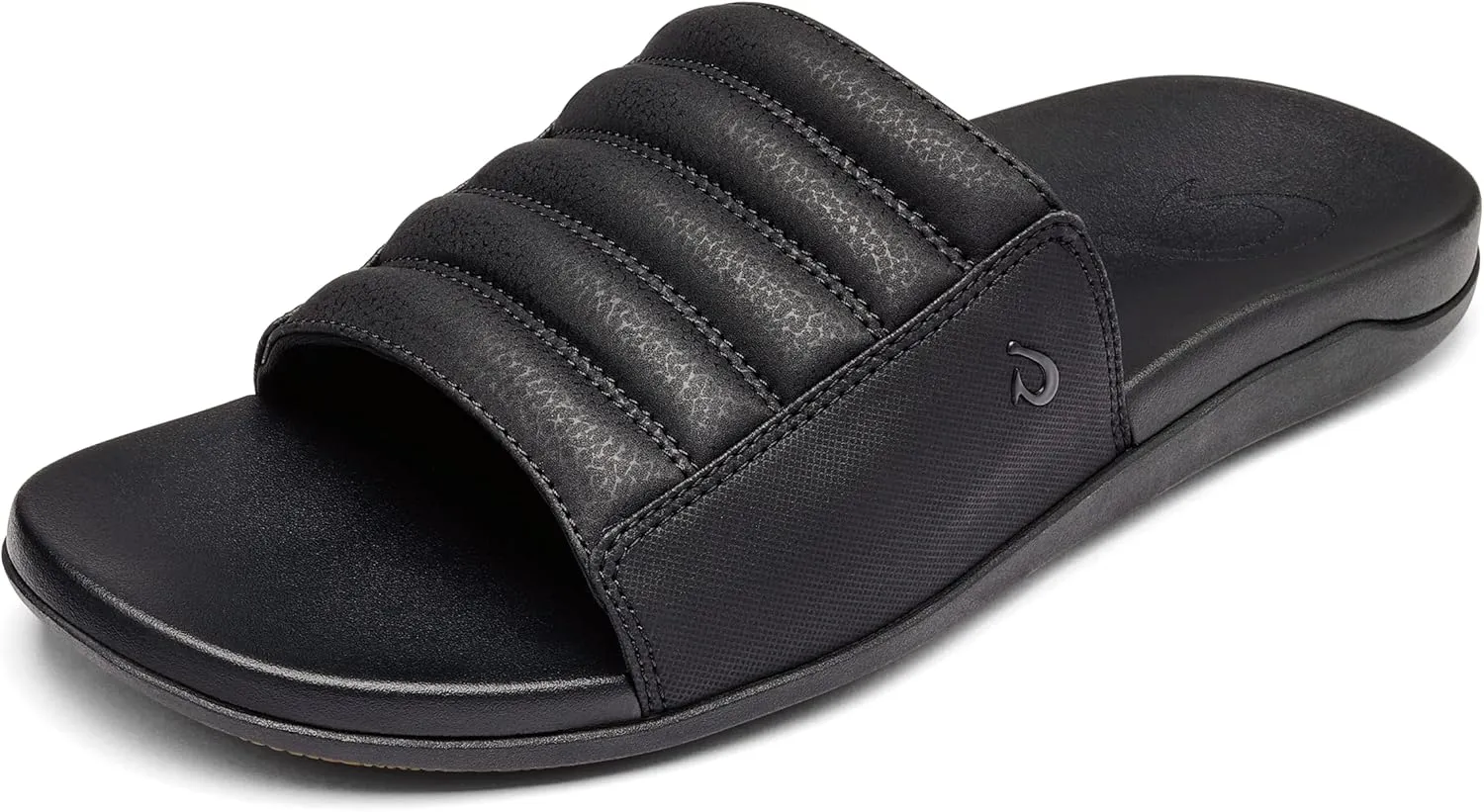 OLUKAI Maha 'Olu Men's Slide Sandal, Water-Friendly Shoe, All-Day Wear & Ultra-Soft Comfort Fit