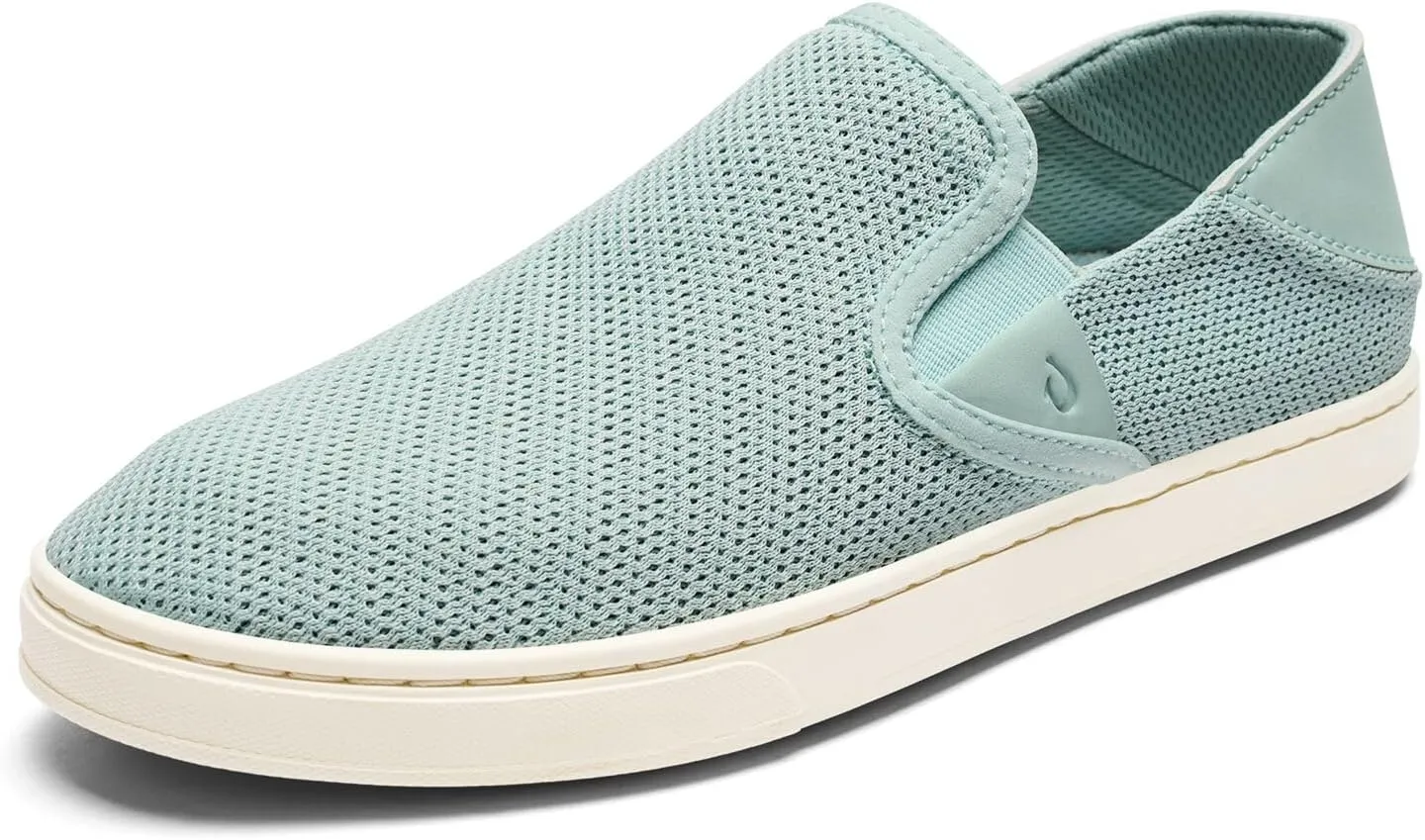 OLUKAI Pehuea Women's Slip On Sneakers, Casual Everyday Shoes with Easy On & Off Design, Breathable Mesh & Drop-in Heel, All-Day Comfort & Support