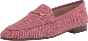 On Flower Stacked High-security Edelman Almond Loafer Waterproof Toe Loraine Orchid Heel Slip Fashion Sam