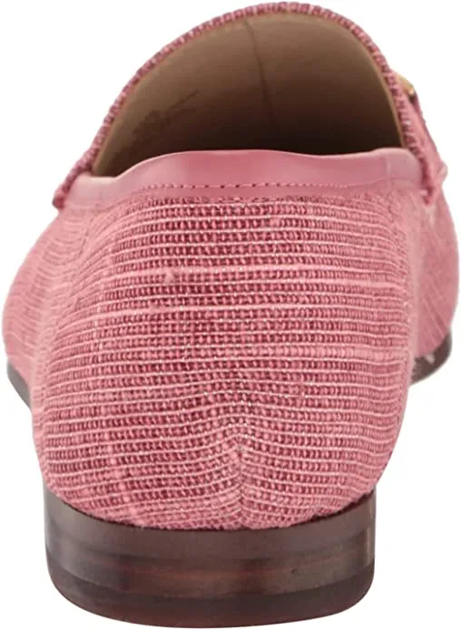 On Flower Stacked High-security Edelman Almond Loafer Waterproof Toe Loraine Orchid Heel Slip Fashion Sam
