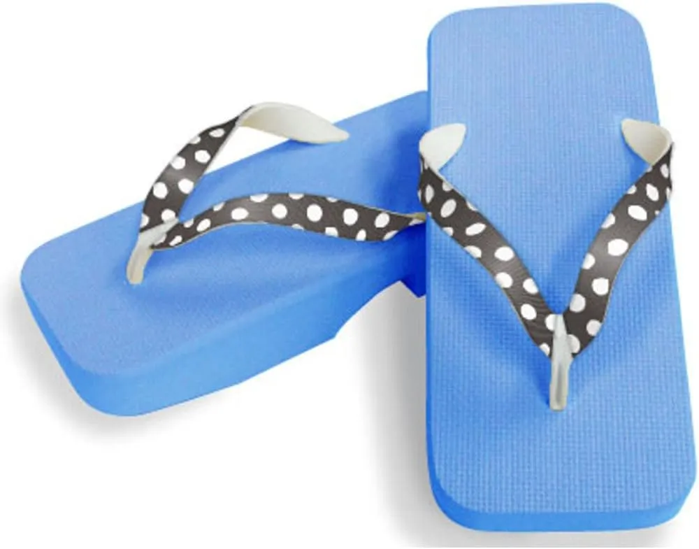 [One Step] [Hajime] Geta Clogs, Soft and Water Resistant, Made of Sponge, 10.6 inches (27 cm), SB/Dot x Black, Dot x Black (Dot x Black/27), dot/black, 27.0 cm