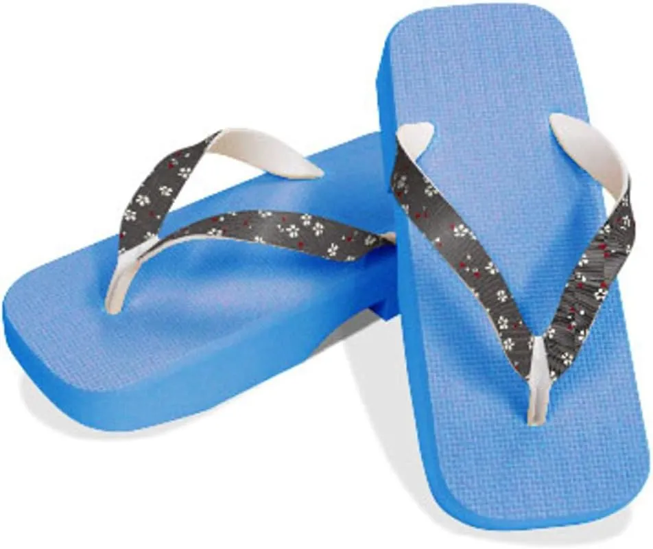 [One Step] [Hajime] Geta Geta Clogs, Soft and Water Resistant, Made of Sponge 9.4 inches (24 cm), SB/Cherry Blossom x Black, Cherry Blossom x Black (Sakura x Black/24), Sakura × Black, 24.0 cm