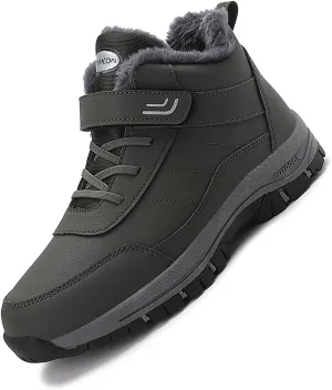 Orthoboots Pro - Ergonomic Winter Boots, Waterproof, Non-slip Cushioned Hiking Orthopedic Shoes, Unisex, Warm Hiking Orthopedic Boots