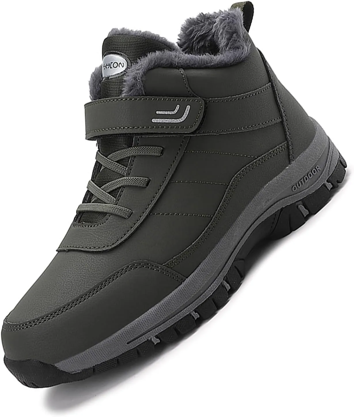 Orthoboots Pro - Ergonomic Winter Boots, Waterproof, Non-slip Cushioned Hiking Orthopedic Shoes, Unisex, Warm Hiking Orthopedic Boots