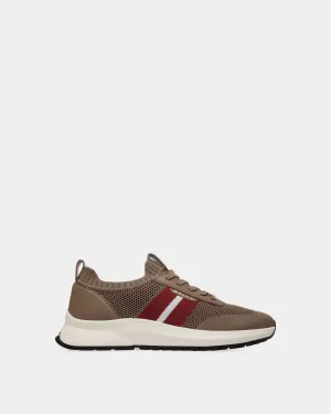 Outline Sneaker in Taupe Knit