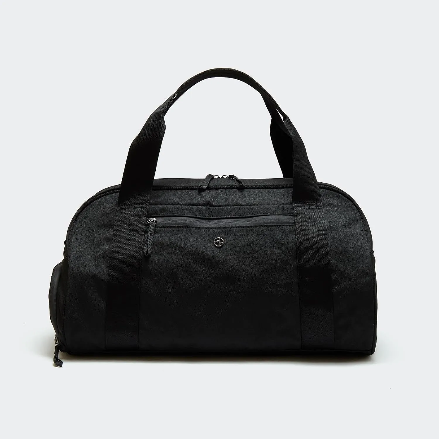 Pander 28L Large Gym Duffle Bag with Shoe Compartment, Fit for Travel, Weekend, Sports, Workout, Overnight.(Black)