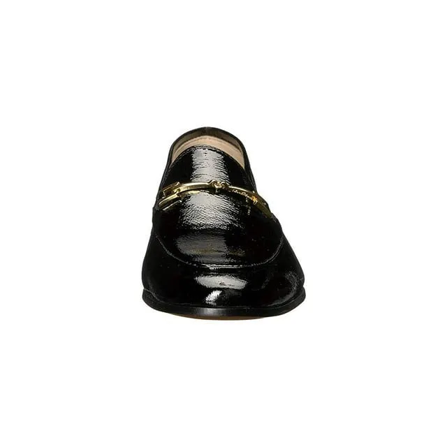 Patent Chain Loafers Edelman Crinkle Wholesale pricing Loraine Black Detailed Vamp All-inclusive Classic Sam