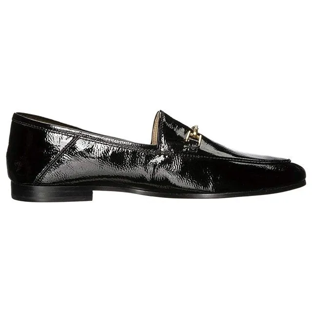 Patent Chain Loafers Edelman Crinkle Wholesale pricing Loraine Black Detailed Vamp All-inclusive Classic Sam