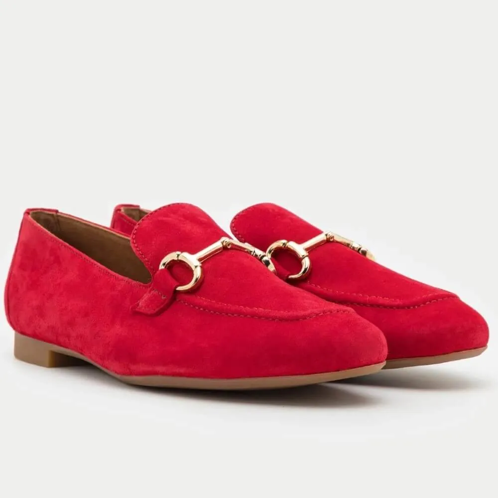 Paul Green Loafer 2596 Super Soft-CHILI RED