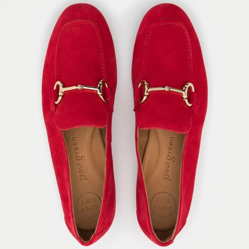 Paul Green Loafer 2596 Super Soft-CHILI RED