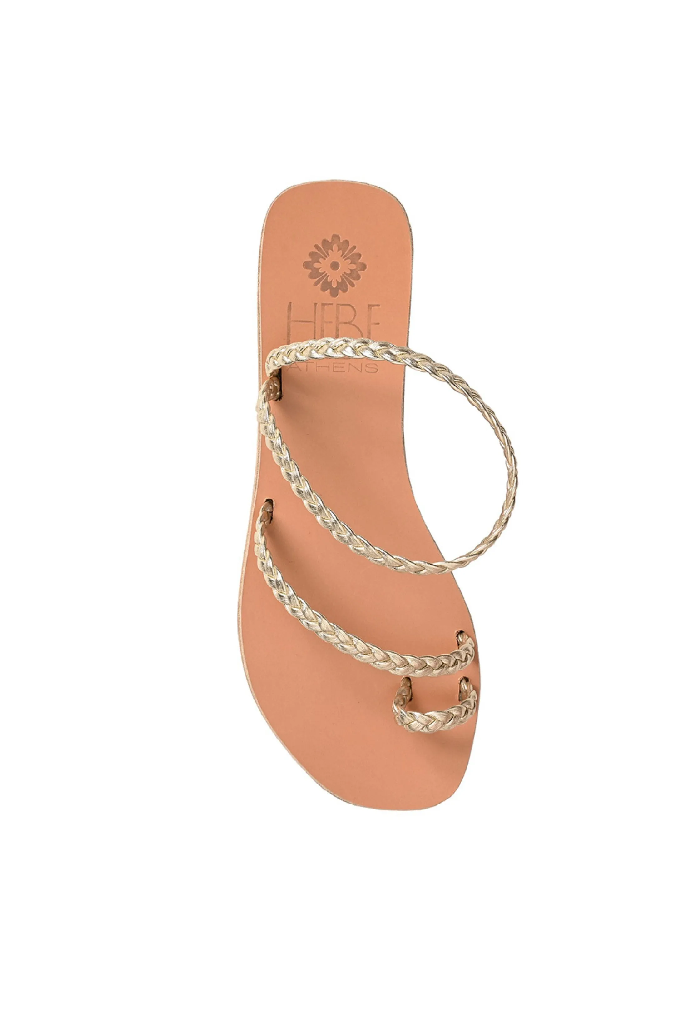 Persephone Braided Leather Sandal