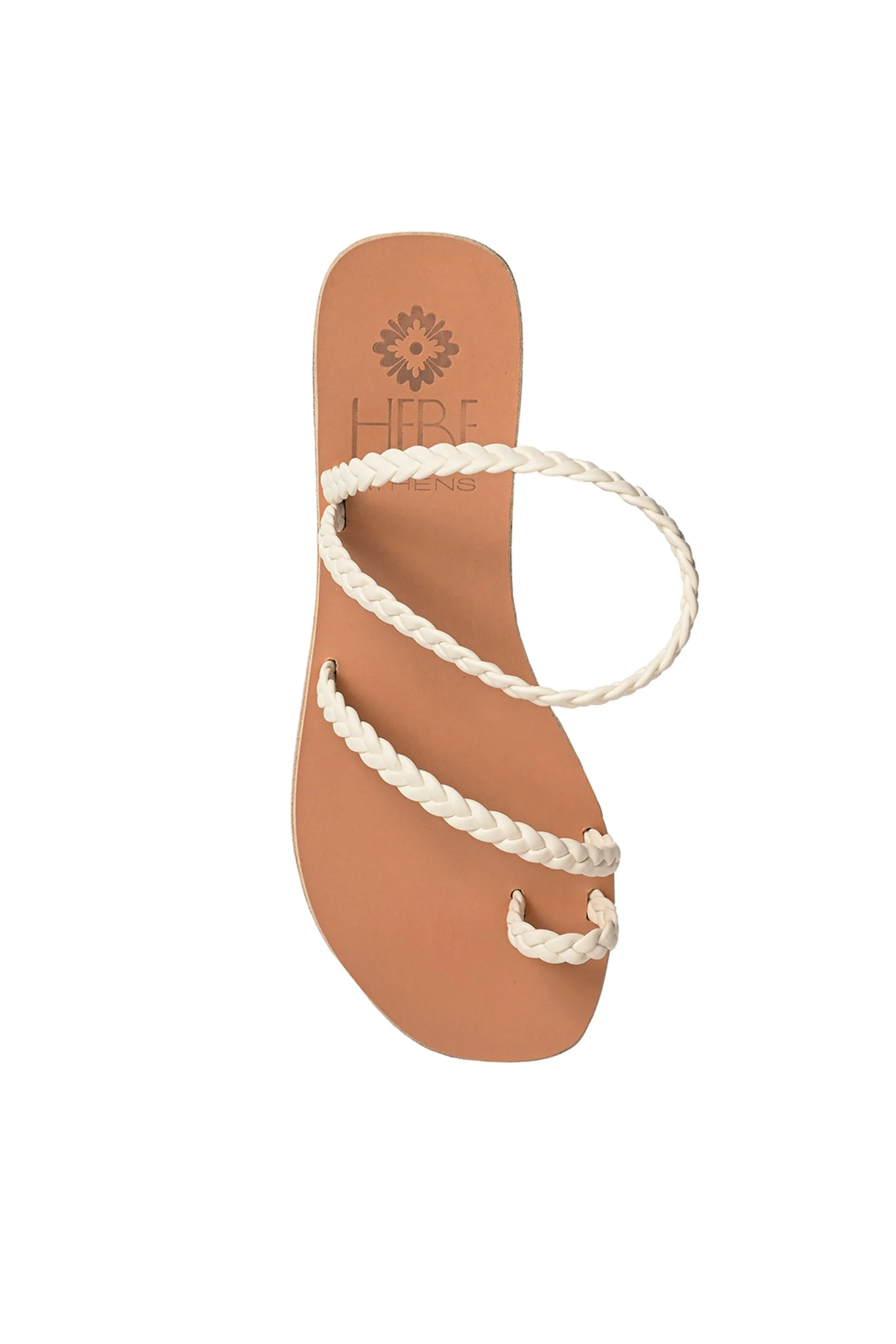 Persephone Braided Leather Sandal