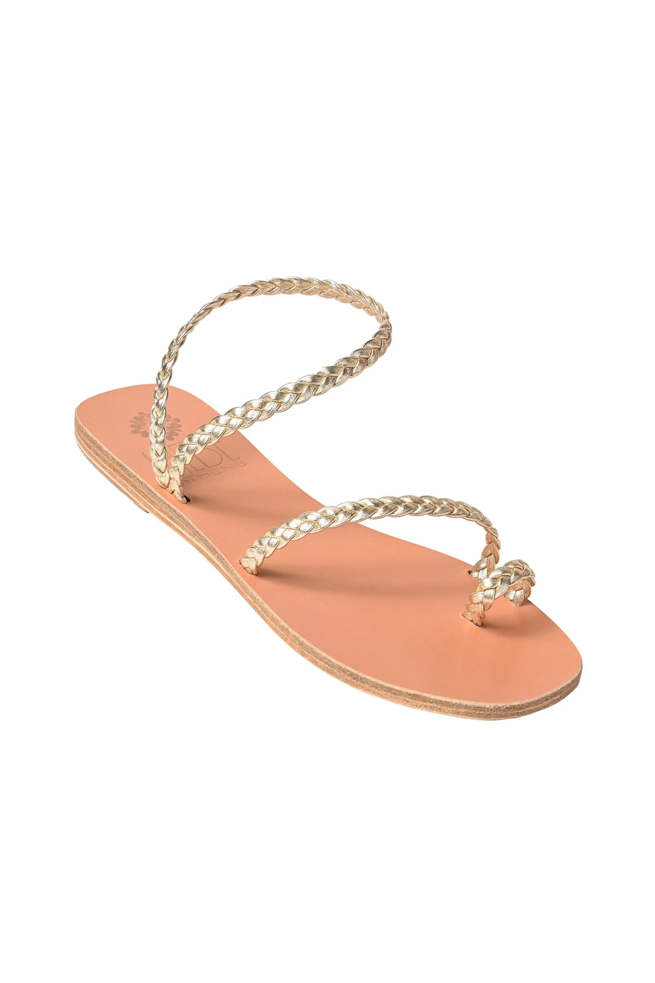 Persephone Braided Leather Sandal
