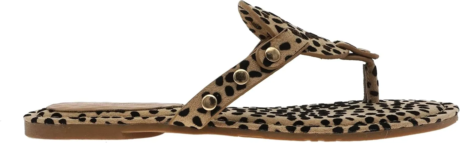 Pierre Dumas Women’s Limit-20 Sandal (Cheetah Print