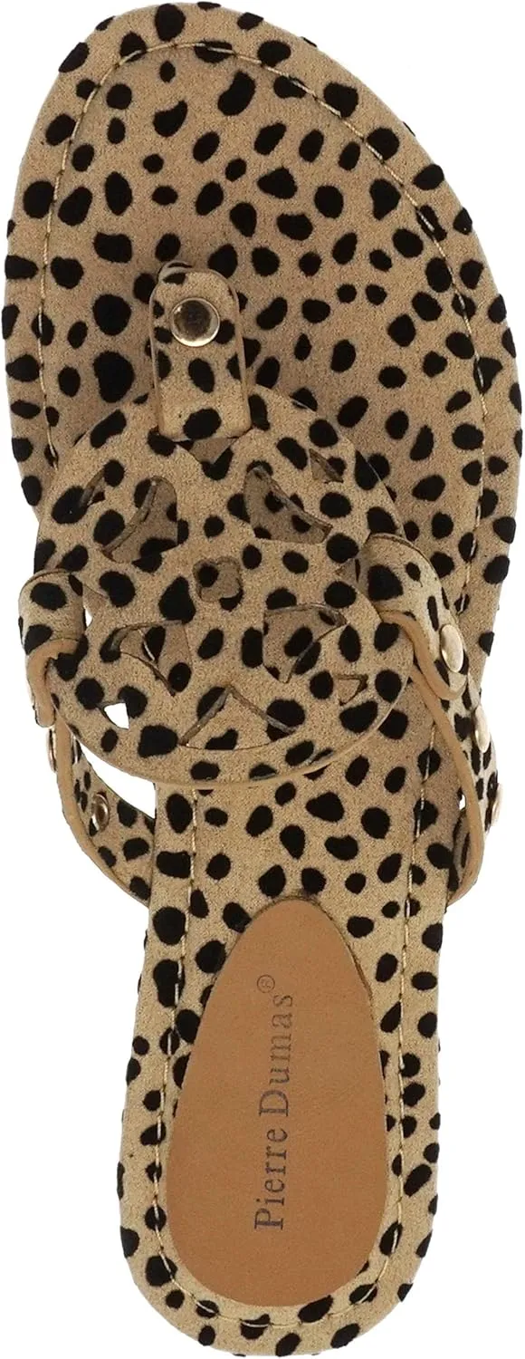 Pierre Dumas Women’s Limit-20 Sandal (Cheetah Print