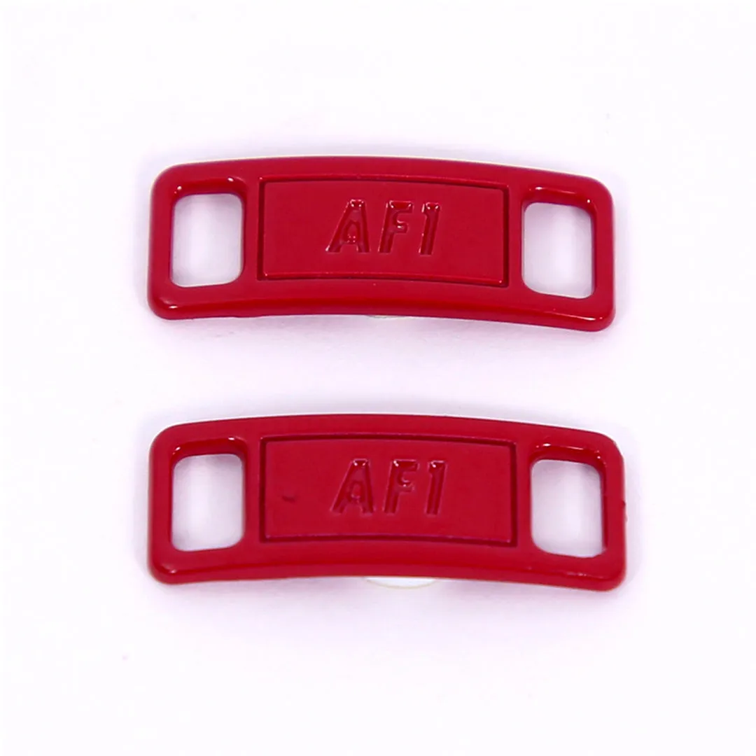 Premium Red Air Force 1 Dubrae Replacement ( Lace Tag)