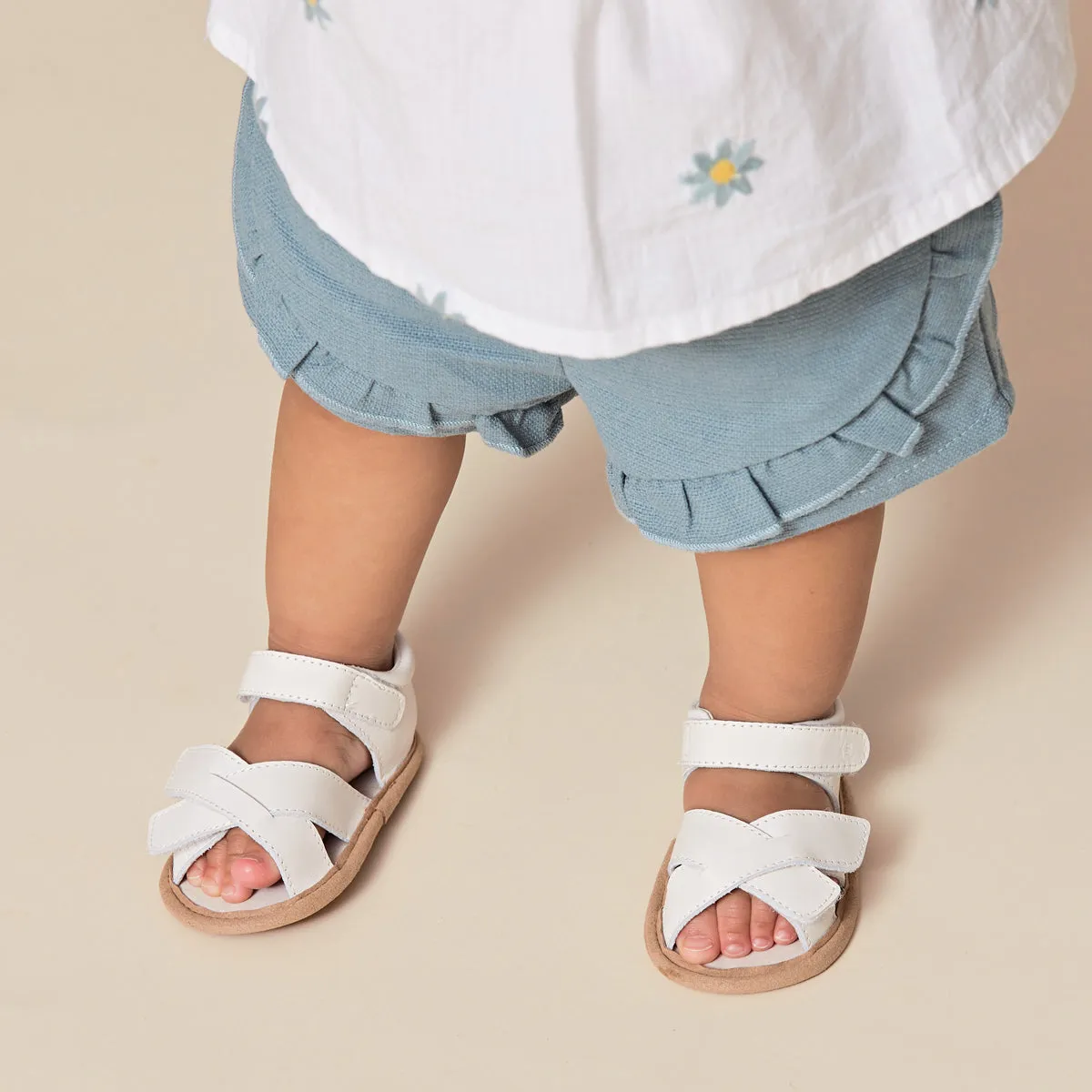 Pretty Brave Baby Criss-Cross - Ivory