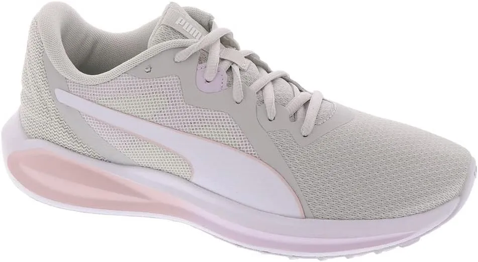 PUMA Twitch Runner Pop Sneaker Womens Running 85 BM US CloudWhitePink