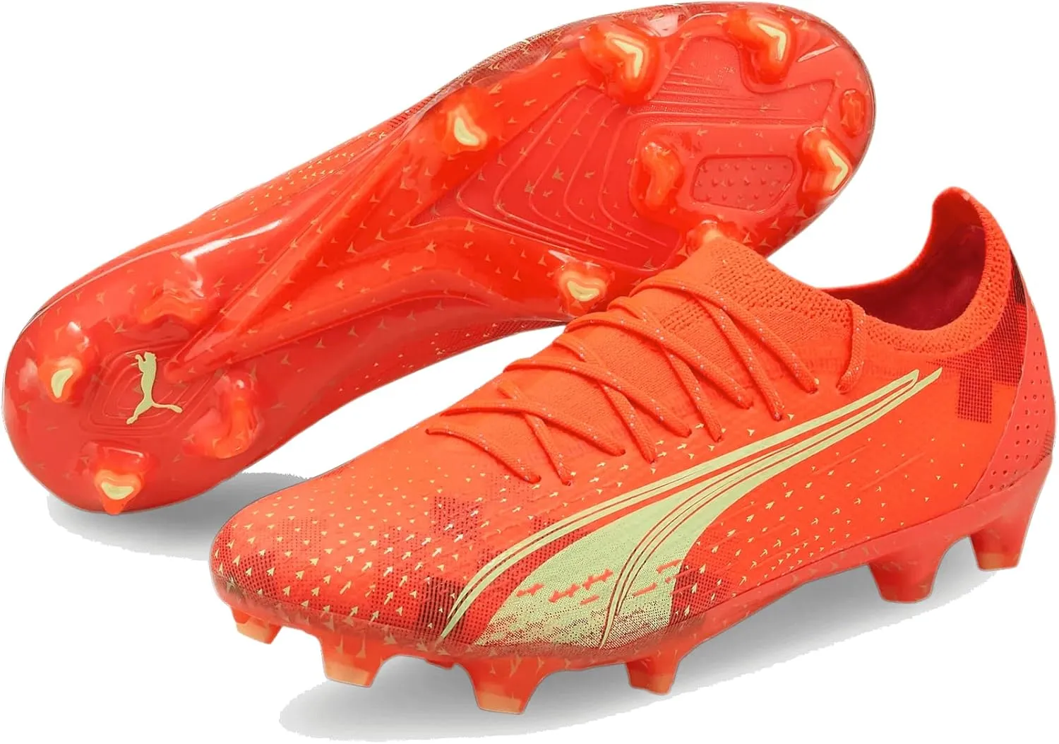 PUMA Ultra Ultimate FG/AG - Coral-Fizzy Light 9
