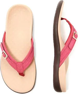 Pylera Orthopaedic Summer Sandals, Soft Bottom Massage Wedge Slide Flip Flops, Orthopedic Sandals with Arch Support