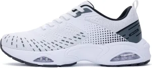 Quseek Mens Air Running Shoes Tennis Athletic Sneakers Lightweight Breathable Walking Sneakers for Gym Jogging Sports US 7-13