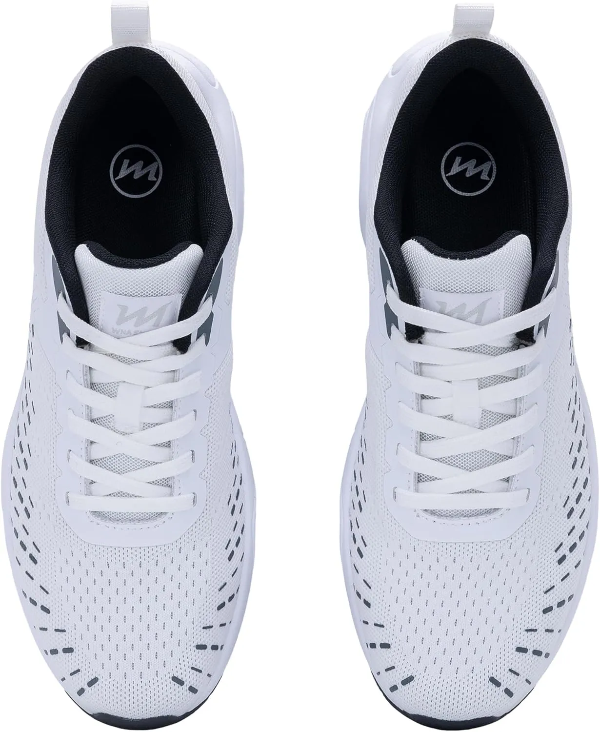 Quseek Mens Air Running Shoes Tennis Athletic Sneakers Lightweight Breathable Walking Sneakers for Gym Jogging Sports US 7-13