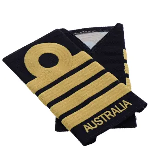 RAN Captain Soft Rank Insignia