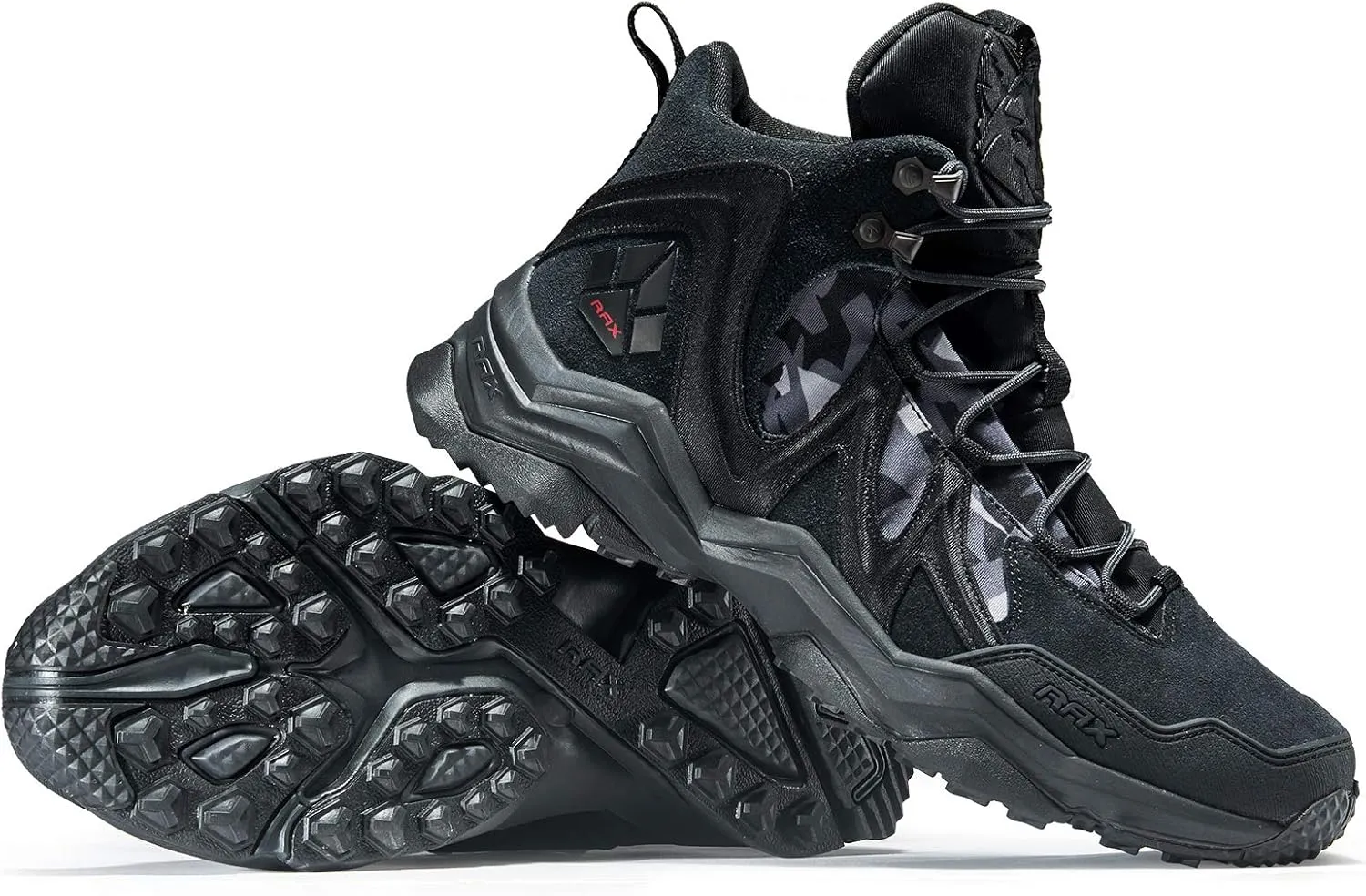 RAX Men's Peak Wolf Waterproof Hiking Boot Lightweight Backpacking Shoe